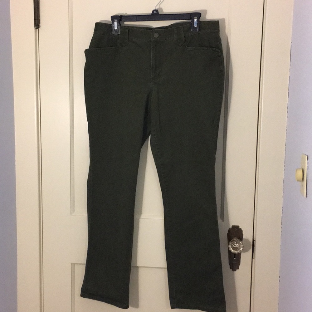 Ralph Lauren Size 12 Olive Jeans